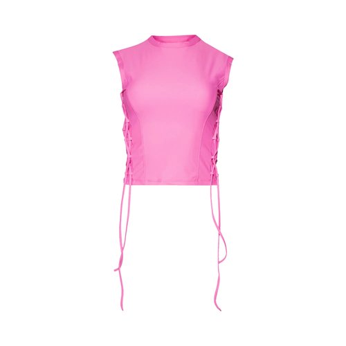 VETEMENTS Tank Top With Laces - WE64TO510H