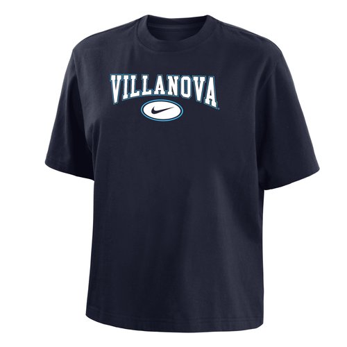 Villanova Nike College Boxy T-Shirt - Navy - W11122P750-VIL