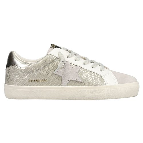 Vintage Havana Flair Glitter Slip On - Silver - FLAIR-041