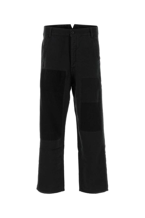 visvim Black Wool Blend Pant - 0125205008011 BLACK