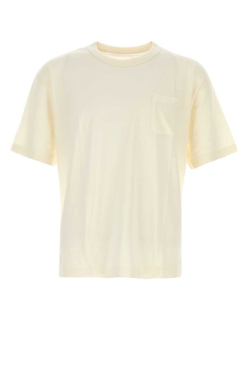 visvim Ivory Wool T-shirt - 0125205010004 WHITE