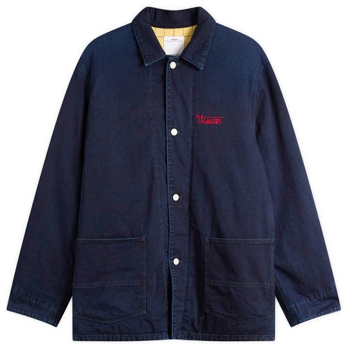 visvim Osiris Down Coverall Damaged Shirt Jacket - Indigo - 0126105013003-IND-INDIGO
