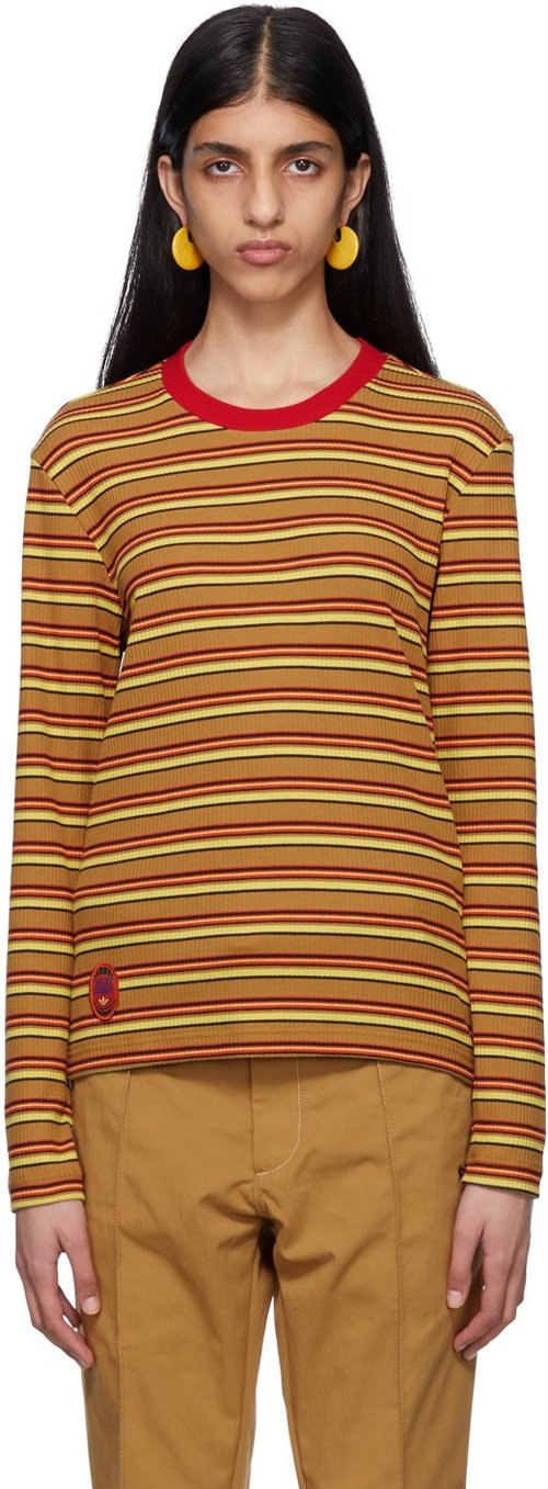Wales Bonner Orange adidas Edition Long Sleeve T-Shirt - Multicolor - HG6265
