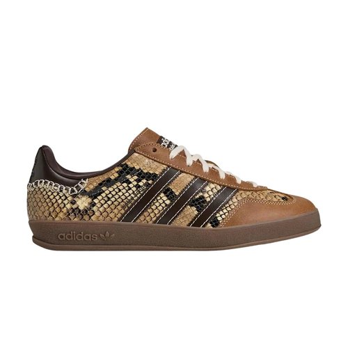 Wales Bonner x adidas Gazelle Snake - Dusty Rust/Wonder White/Core Burgundy - KK3641