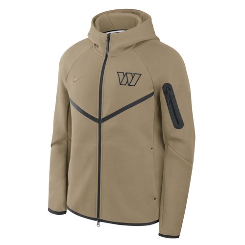 Washington Commanders Tech Fleece Windrunner Nike NFL Full-Zip Hooded Jacket - Olive/Black/Olive - 05L40IDH9E-GML