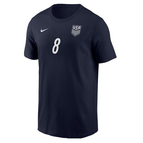 Weston McKennie Team USA Nike Soccer T-Shirt - College Navy - M11332P378USWM-NVY