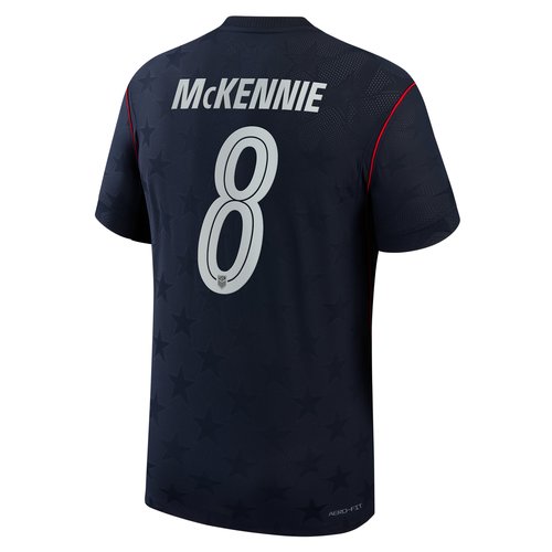 Weston McKennie USMNT 2026 Match Away Nike Dri-FIT ADV Soccer Jersey - Blue - NN203943361-USM
