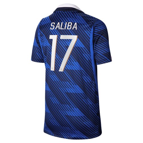 William Saliba France National Team 2026 Stadium Home Nike Dri-FIT Soccer Jersey - Blue - NN203949113-FFF