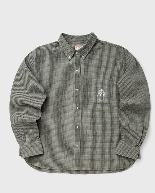 X Brooks BROTHERS Check Oxford Button Up Shirt - F25T24O04604-GREEN