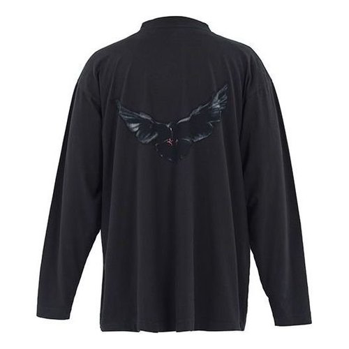 YEEZY Gap Dove Longsleeve T-Shirt - Black - YEEZY-SS22-113