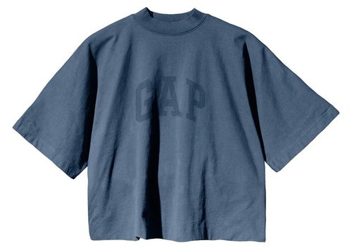 YEEZY Gap Dove No Seam Tee Shirt - Dark Blue - YZ1281012-000