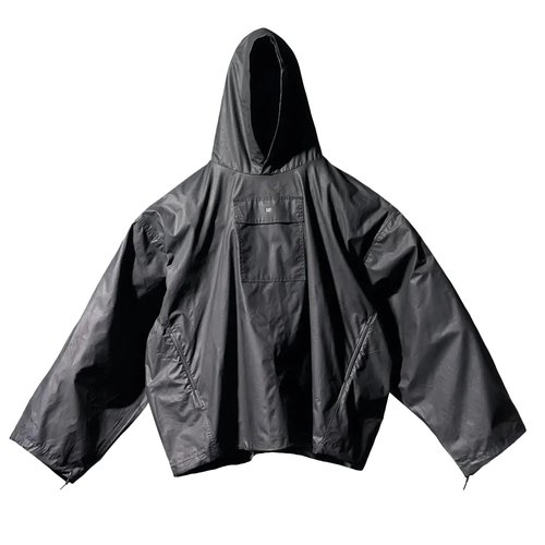 Yeezy Gap Engineered by Balenciaga Coated Cotton Anorak 'Black