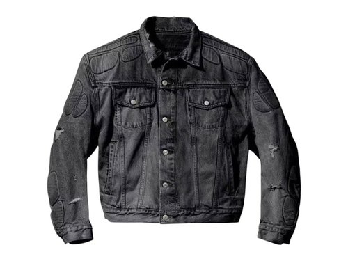 Yeezy Gap Engineered By Balenciaga Padded Denim Jacket - Black - 5286180020004