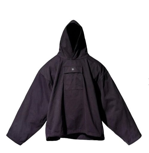 Yeezy Gap Engineered by Balenciaga Sateen Anorak - Black - 471395-00