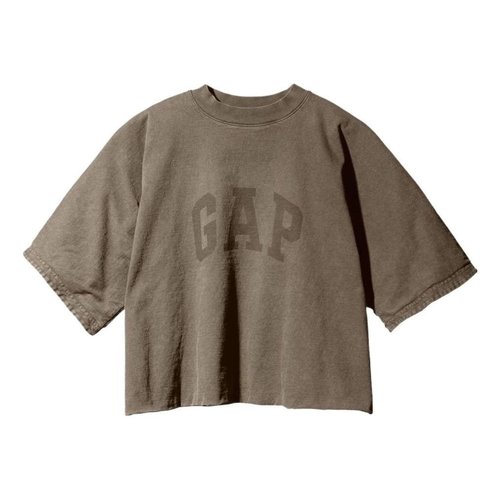 Yeezy Gap Engineered by Balenciaga SS22 Dove 3/4 Sleeve T-shirt - Beige - YEEZY-SS22-012