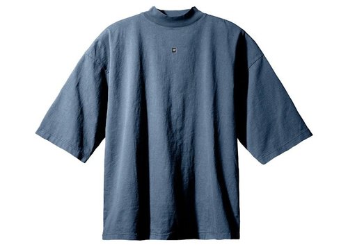 YEEZY Gap Logo 3/4 Sleeve Tee Shirt - Dark Blue - YZ1310032-000
