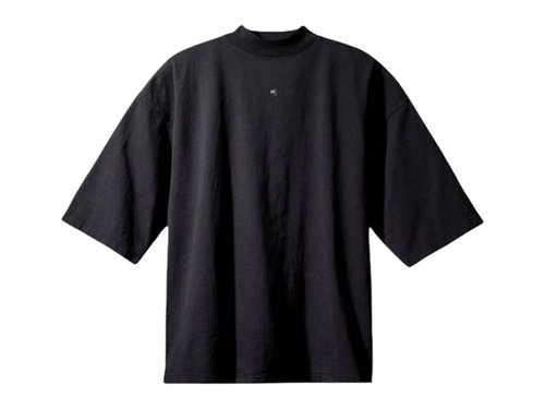 YEEZY Gap Logo 52 Logo 3/4 Tee Shirt - Black - YZ1310042-003
