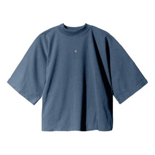 YEEZY Gap Logo No Seam T-Shirt - Blue - YEEZY-SS22-752