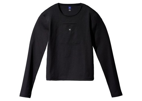 YEEZY Gap Long Sleeve Second Skin - Black - 719617 TMVQ3 1000