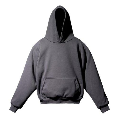 YEEZY Gap SS22 Logo Shrunken Hoodie - Grey - YEEZY-SS22-212