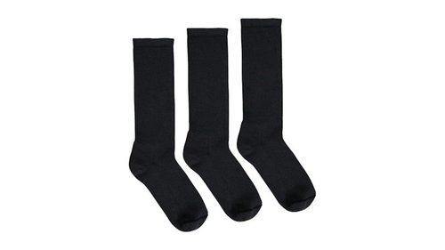 YEEZY SK01 Socks Set of 3 - Black