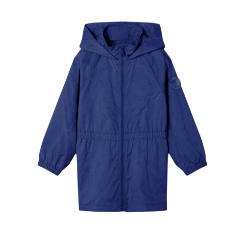 Young Versace Barocco Jacquard Parka - Blue - 1016435-1A11488-1UJ90