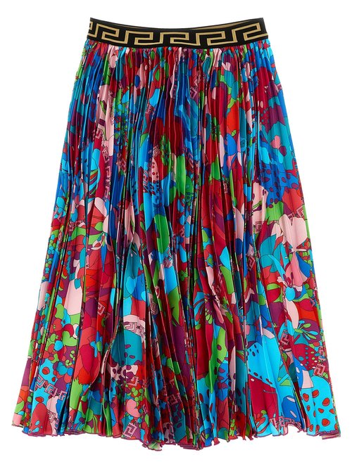 Young Versace Floral Skirt