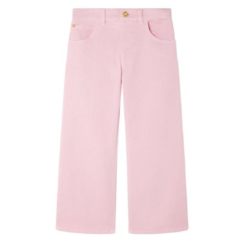 Young Versace Slim Fit Denim Pants - Blue/Pink - 1018214-1A13126-1D710