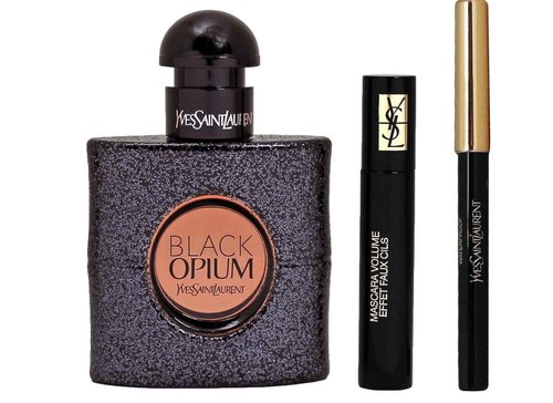 Yves Saint Laurent Ladies Opium Gift Set Fragrances 3614273872553 - Black/Orange/Pink - 3614273872553