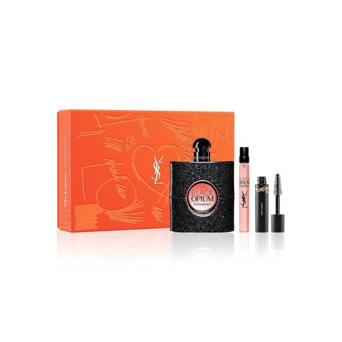 Yves Saint Laurent Ladies Opium Gift Set Fragrances 3614274121360 - Black/Orange/Pink - 3614274121360