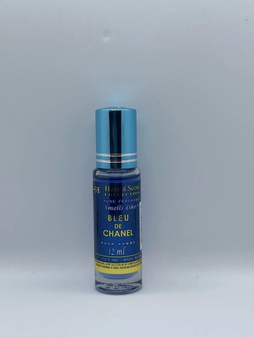 YZY Smells Like CHANEL Bleu Perfume Oil 0.4 oz Fragrances 0752084309363 - 0752084309363OZ